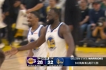 翻转太快!湖人连续失误被勇士1分半打了9-0反超