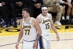 威力十足!25-26赛季东契奇和里夫斯同时在场时湖人净效率+8.9